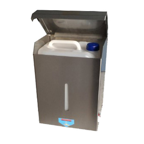 Paslanmaz çelik gövdeye sahip sensörlü el dezenfektan cihazımız, gıda sektöründe hijyen standartlarını en üst seviyede tutmak için özel olarak tasarlanmıştır. Dayanıklı ve uzun ömürlü yapısı sayesinde yoğun kullanım alanlarında güvenle tercih edilir.